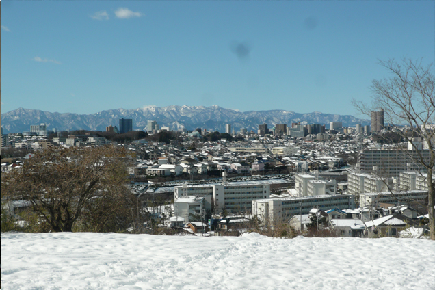 雪の丹沢