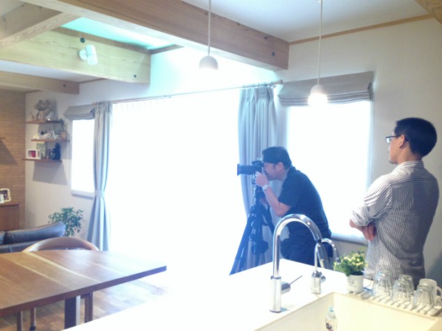チルチンびと神奈川　撮影風景